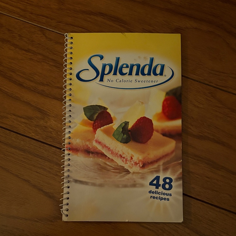 Splenda Recipe Book with 48 Delicious Recipes